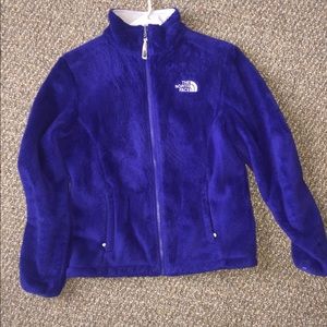 Womens Northface Furry Fleece Small